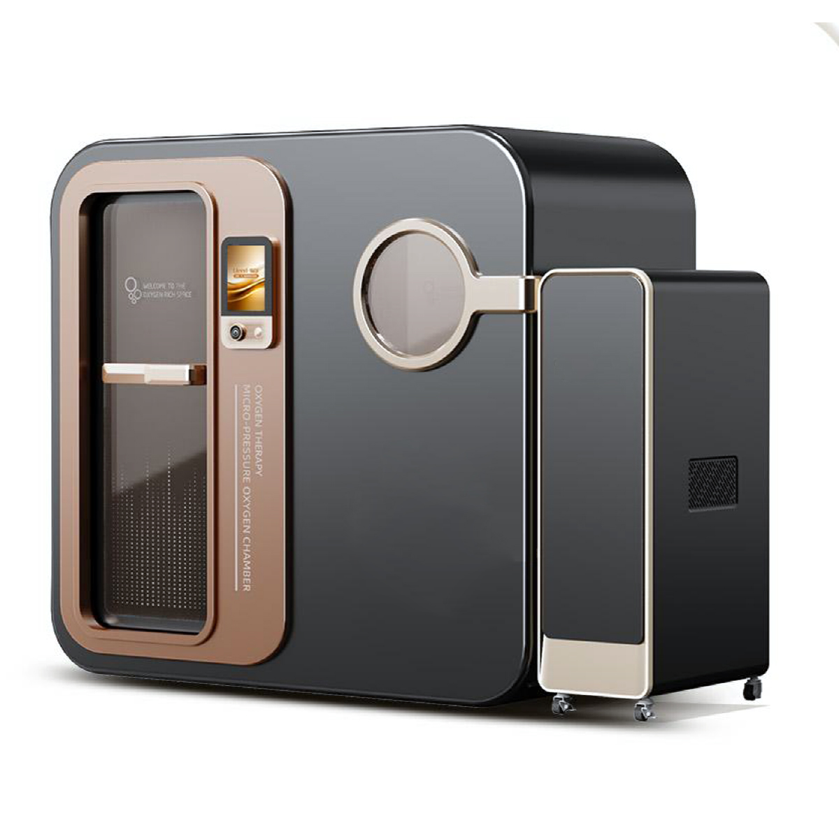 U6 Luxury Gold Two-Person Hyperbaric Oxygen Chamber
